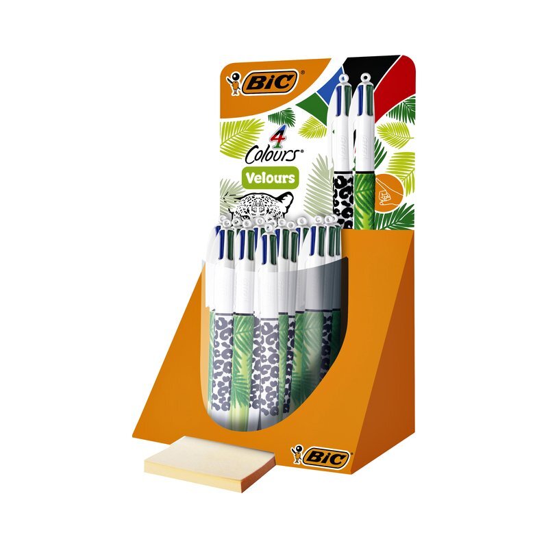 BIC ® 4 colours® velours balpen