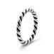 Pandora Zilverkleurige Gedraaide Ring voor Dames