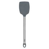 JATA HOGAR HACC4305 Keukenschep van siliconen en roestvrij staal, vaatwasmachinebestendig, tot 250 °C, om op te hangen, hygiënisch en gezond