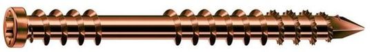 Spax-D - Vlonderschroeven - Torx 25 Cilinderkop - 5 x 60mm - Deeldraad - RVS (100 stuks)