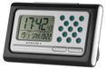 Réveil vocal pour seniors, numérique, avec fonction snooze, noir