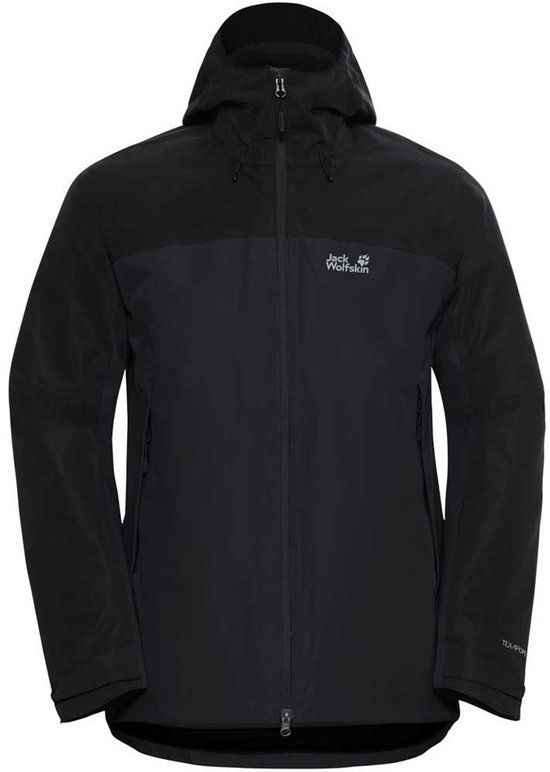 Jack Wolfskin Wild Places 3-in-1 Jas Zwart 2XL Mannen