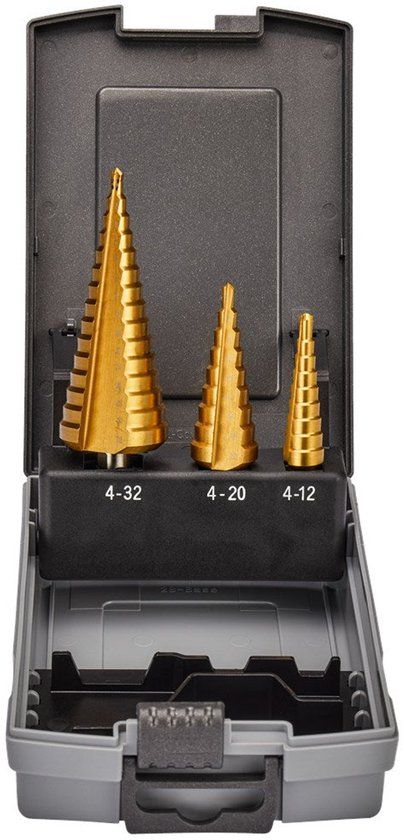 Makita stappenboren set HSS 3 stuks - D-46573