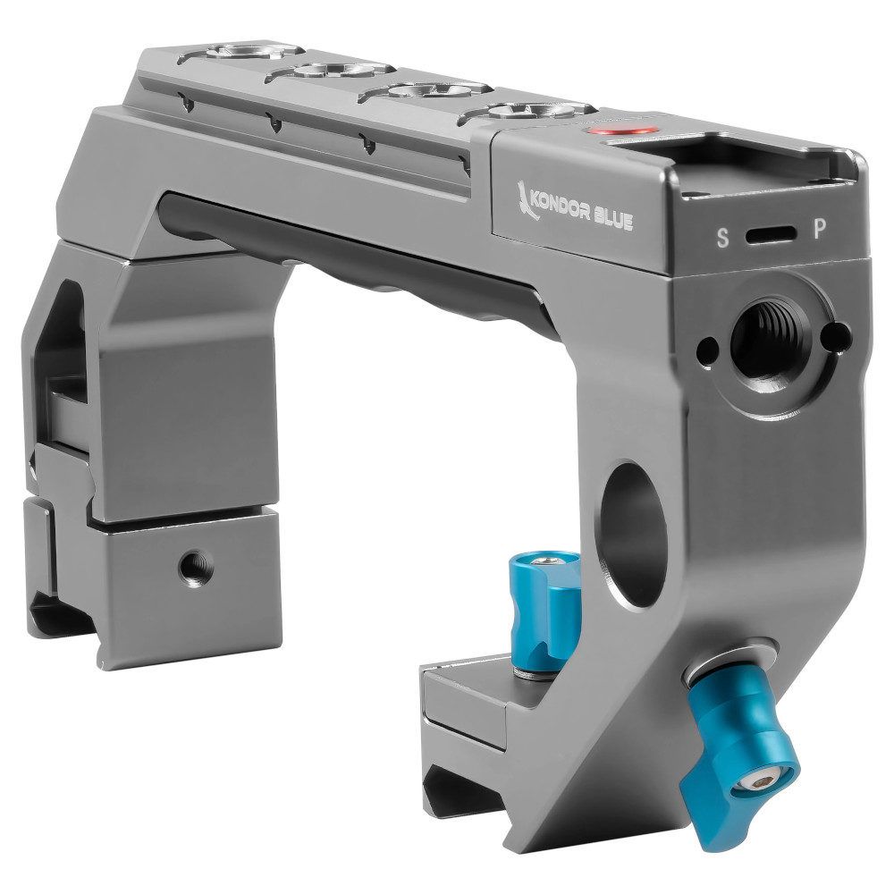 Kondor Blue Trigger Top Handle for Blackmagic URSA Mini - Space Gray