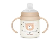 Suavinex Wild & Free Beker Met Handvaten - 150ml - 6Mnd+ - Bruin