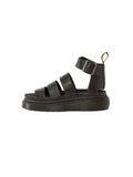 Dr. Martens Clarissa Quad 3 Sandalen met riem donkerbruin