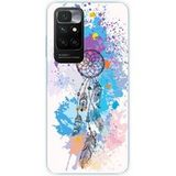 Xiaomi Redmi 10 Dreamcatcher color bedrukt siliconen hoesje