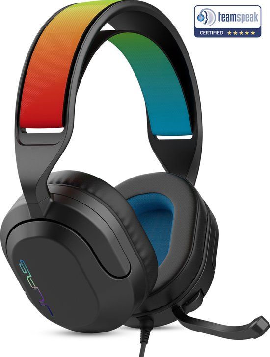 Jlab Nightfall Bedrade Gaming Headset Zwart Kabelgebonden, 3,5 mm-AUX-Konsolenkabel