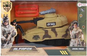 Toi Toys Toi Toys Alfafox Militair Speelset Tank met accessoires