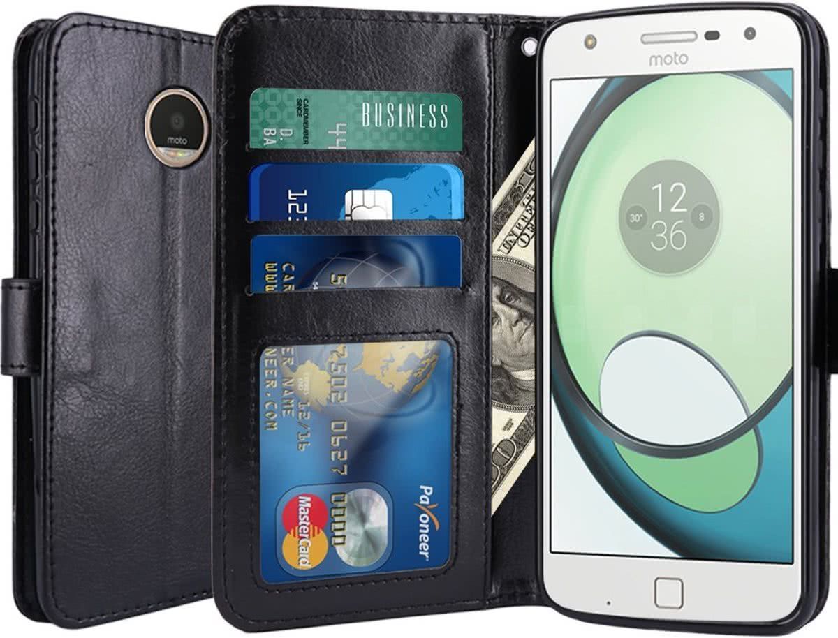 Aml Cyclone Cover zwart wallet case hoesje Motorola Moto Z