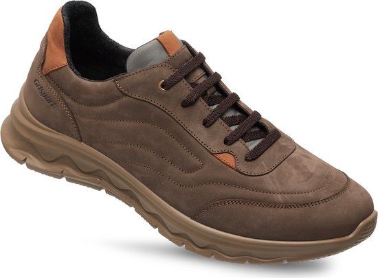 Grisport 44502-89 bruine leren wandelschoenen voor heren