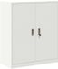vidaXL Opbergkast Wit Staal 90 x 40 x 105 cm