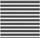 vidaXL Zebra Rolgordijn 155x100 cm Zwart