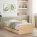 Maison Exclusive - Lit cadre avec tiroirs sans matelas chêne sonoma 90x200 cm