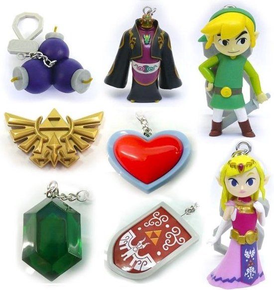 The Legend of Zelda Backpack Buddies Series 2 - Zelda - Keychain - Unisex