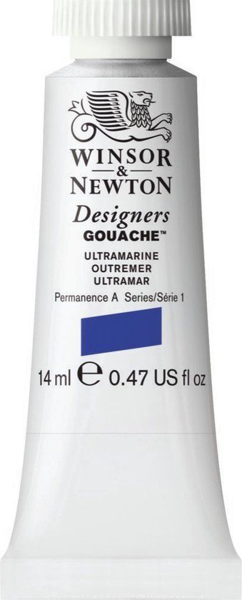 Winsor & Newton Designers Gouache Blauw 14 ml