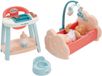 Jouets Ecoiffier Nursery 3in1 Babykamer met Babypop- 8dlg.