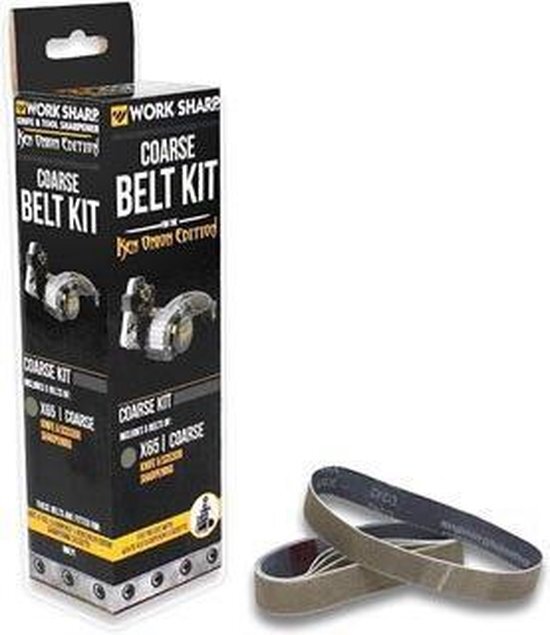 Work Sharp - Belt Kit for X65 Coarse PP0003206 (new U242 belt) Qty 5 - náhradní brusné pásky