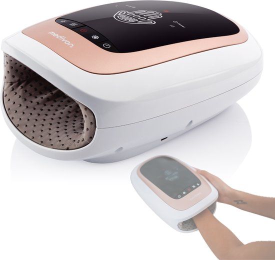 Medivon Hand LUX - Handmassage Apparaat - Klopmassage Apparaat - Verwarmingsfunctie
