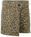 No Way Monday meisjes jeans skort panterprint