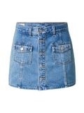 Levi's Button Front Skort Blauw Denim