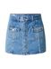 Levi's Button Front Skort Blauw Denim