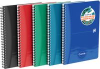 Oxford Oceanis Spiraalboek A5 Gelinieerd Zwart 90 Pagina's