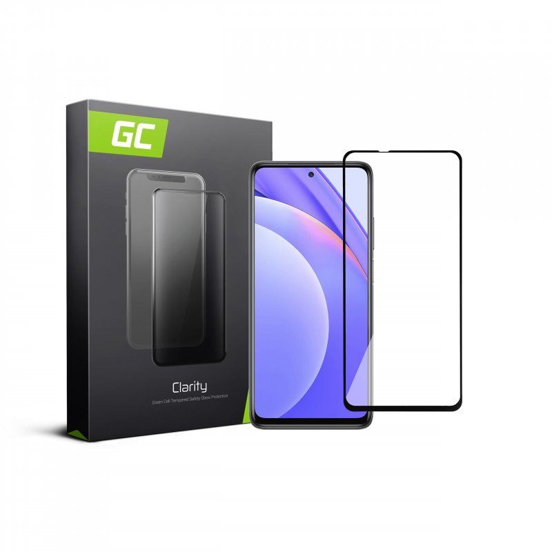 GREEN CELL GC Clarity Screenprotector voor Xiaomi Mi 10T Lite - Gehard Glas - Transparant