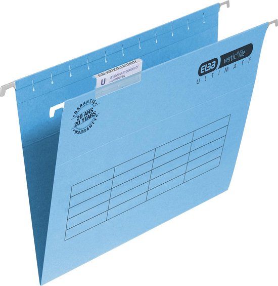 Elba Verticfile Ultimate hangmappen voor laden - blauw
