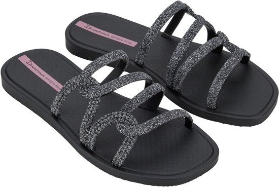 Ipanema Solar Glow Dames Slippers - Black
