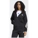 ADIDAS SPORTSWEAR Sportief sweatshirt 'STADIUM THREE STRIPES FULL ZIP' zwart / wit