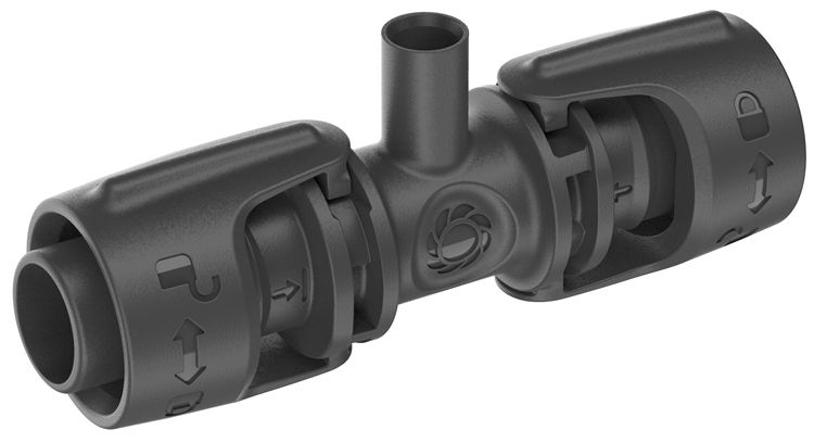 Gardena Micro-Drip-System T-stuk - Joint connector - Black - 13 mm - 1 piece(s)