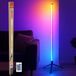 Grundig LED Vloerlamp 120cm - RGB Staande Lamp met Afstandsbediening