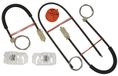 Citroën Kit de réparation pour vitres électriques, adapté pour un Xsara Coupé (années de construction 1997-2003), pour le côté droit, avant