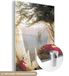 MuchoWow® Glass Painting 90x120 cm - Acrylic Glass Painting - Chalk Cliffs on Rügen - Caspar David Friedrich Painting - Photo on Glass - Paintings