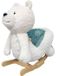 VTOYS - GERARDOS TOYS Little Rocker IJsbeer Hobbelpaard Schommelstoel voor Baby Schommeldier Wit