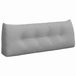 vidaXL Coussin de dossier Nuage gris 120 x 24 x 50 cm Tissu