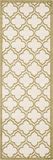 Safavieh Tapijtloper Salis 69 x 213 cm Ivoorkleurig