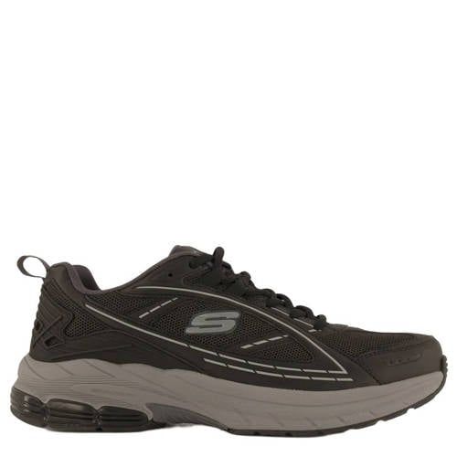 Skechers leren sneakers grijs