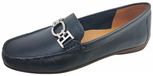 Wirth Chaussures femme mocassins noir loisir