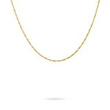 Joyeria Stroili Singapore damesketting, geelgoud, gebreid, geelgoud, geelgoud