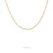 Joyeria Stroili Singapore damesketting, geelgoud, gebreid, geelgoud, geelgoud