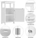 Non-branded Meuble de salle de bain Debout Bois 45 x 30 x 83.5 cm