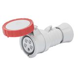 Gewiss KOPPELINGEN HP - IP66/IP67/IP68/IP69 - 3P+N+E 16A 380-415V 50/60HZ - ROOD - 6H - SCHROEFCONTACTEN, GW62031H
