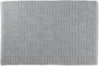 Kela Leana Badmat, 100 cm x 60 cm, Katoen, Steen Grijs