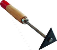 Melkmeisje HET MELKMEISJE Verfschraper 8 cm blauw blad