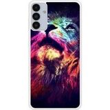 Samsung Bedrukt siliconen hoesje compatibel met Galaxy A13 5G Lion swag