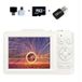 Aiorber appareil photo numérique 2,8" , Aiorber minuteur, Smart Fixfokus, zoom 16x, carte mémoire 64 Go, appareil photo pour étudiants, 10,4 x 6,6 x 2,4 cm, Blanc