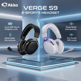 NONE AKKO Verge S9 Ultra Draadloze Gaming Headset