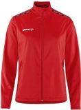 Craft Dames fleecejas Squad GO FZ Jacket W - Bright Red - Maat L